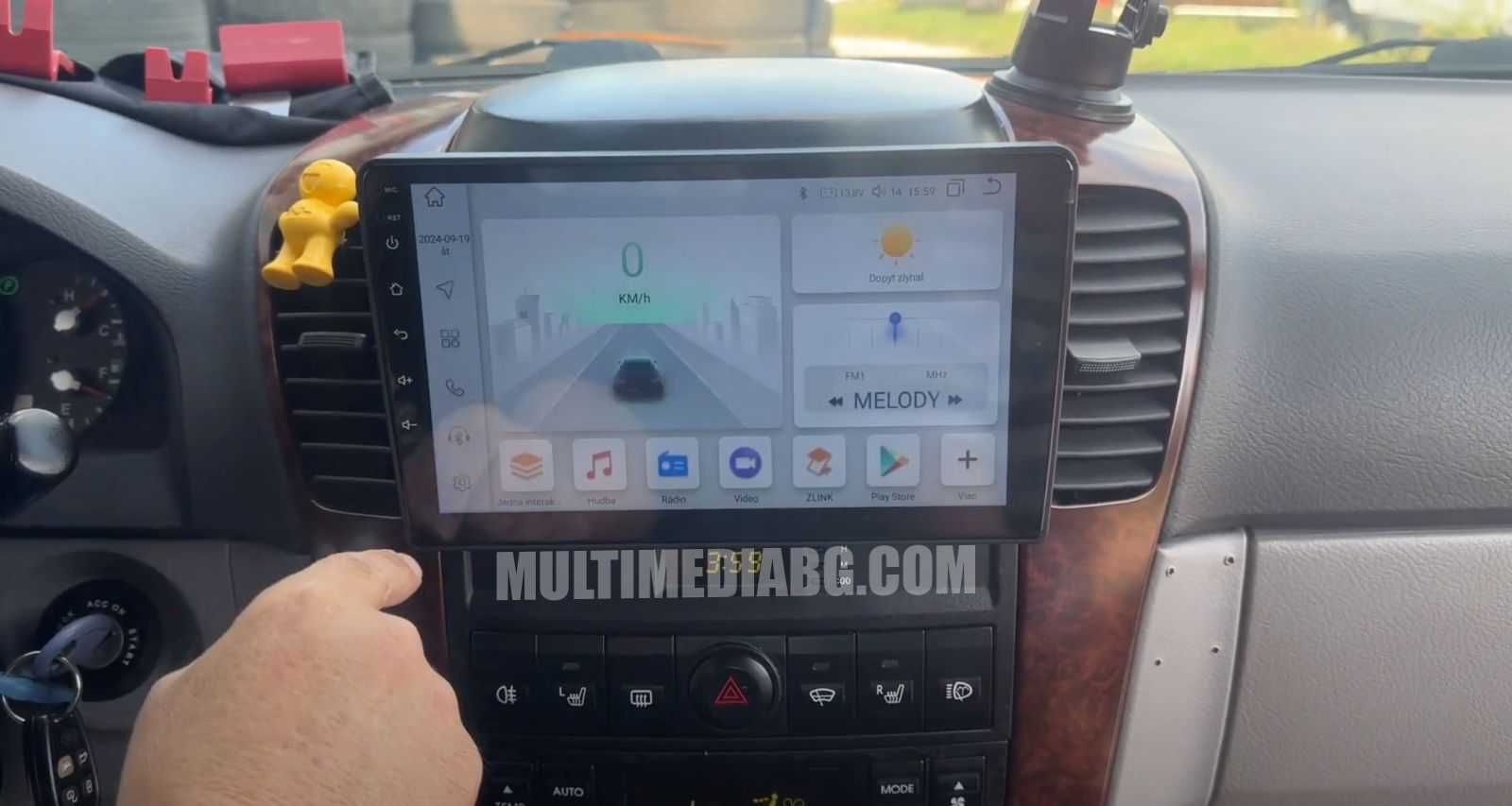 Kia Sorento 2002 - 2006 Мултимедия Навигация Android