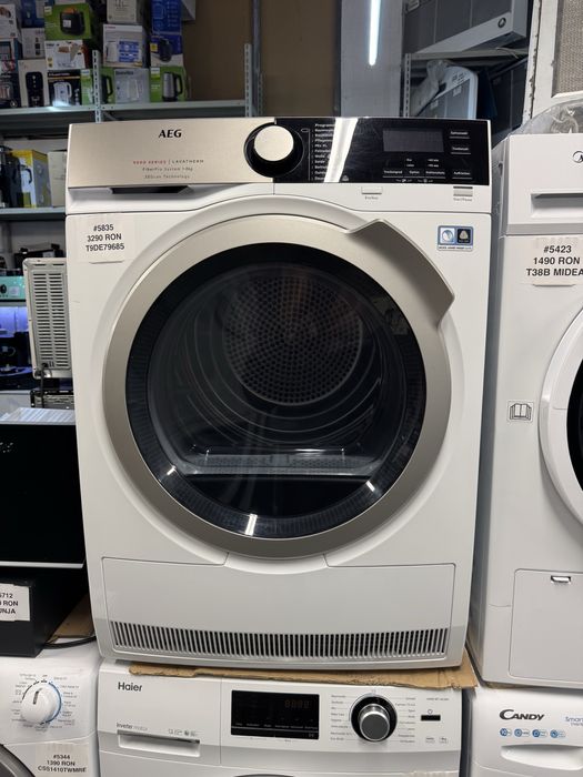 Uscător de rufe AEG T9DE79685 seria 9000