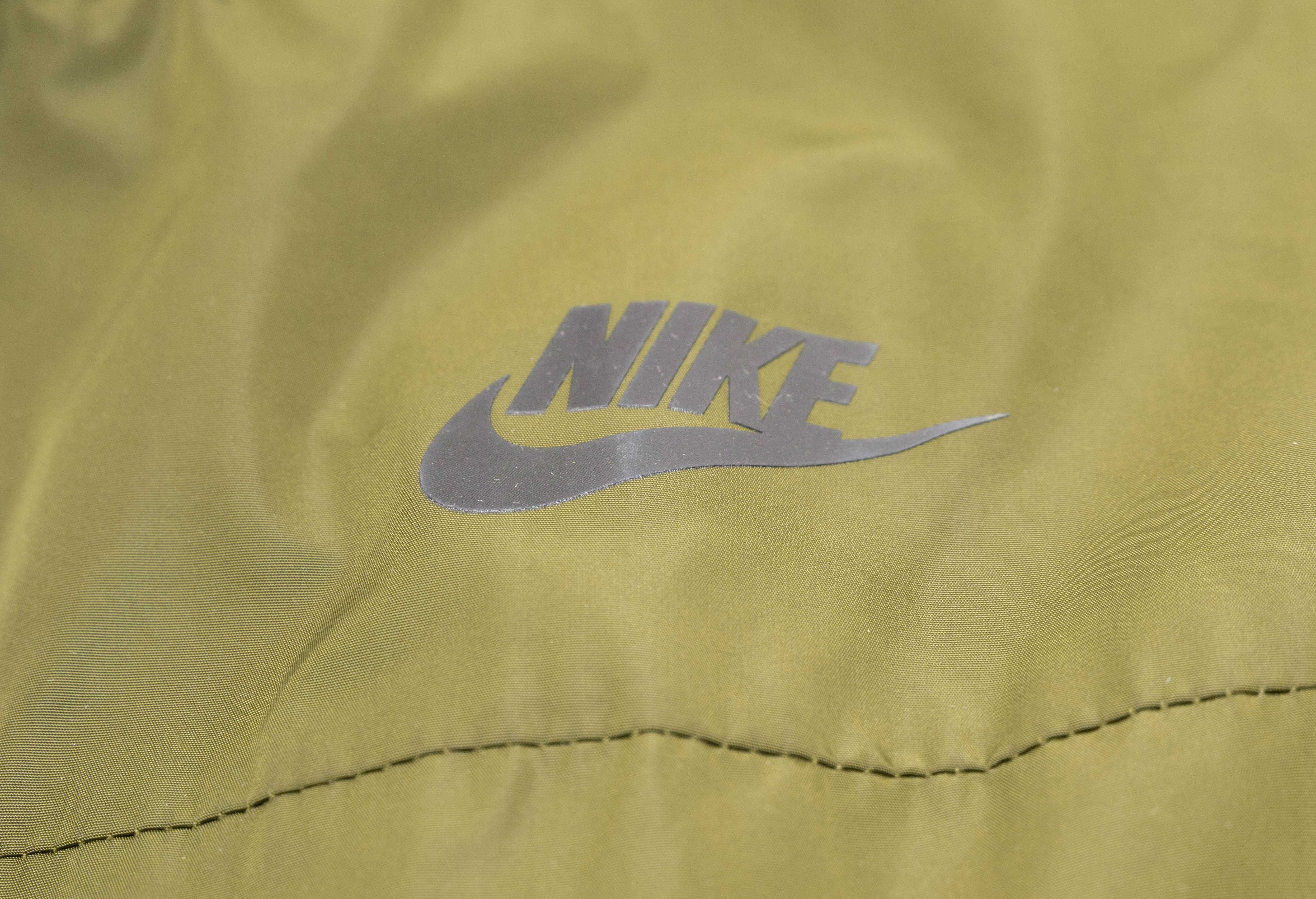 Nike Оригинално дамско яке Bonded Bomber Jacket тъмно зелено М