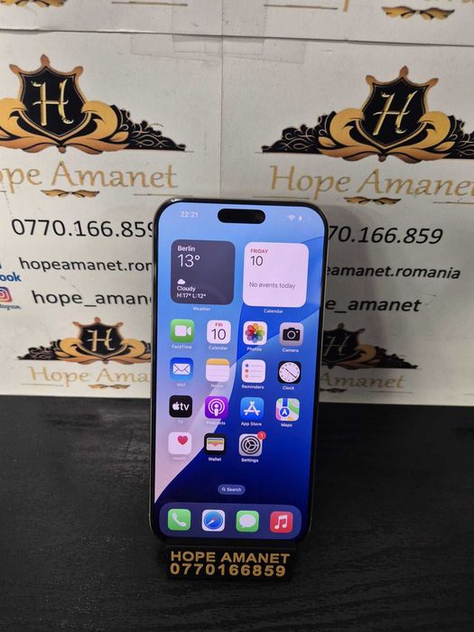 Hope Amanet P10/Iphone 16 Pro Max