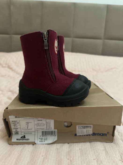 Продам детский сапоги (валенки) Nordman, 24 рр, б/у.