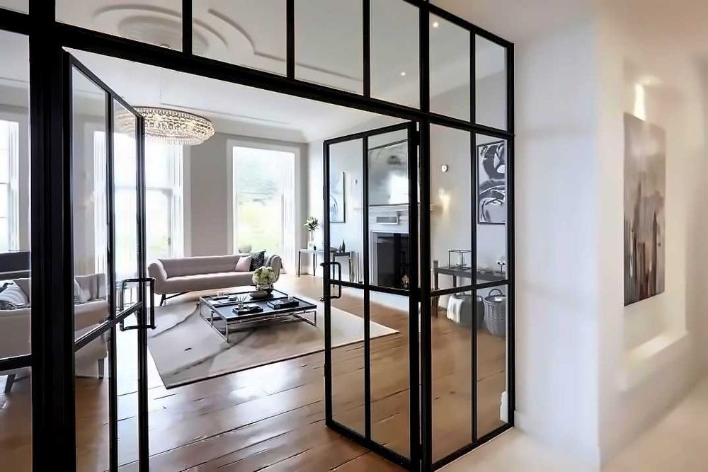 Перегородки и двери в стиле loft