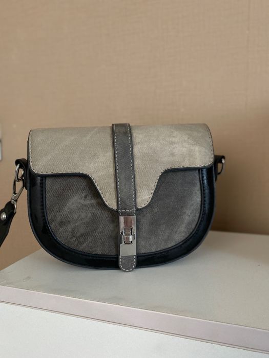 Сумка серая женская