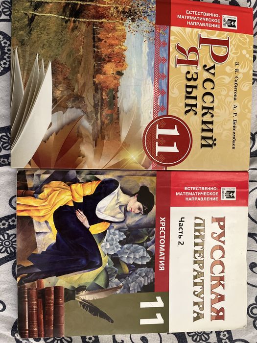 Продаются две школьные книги.