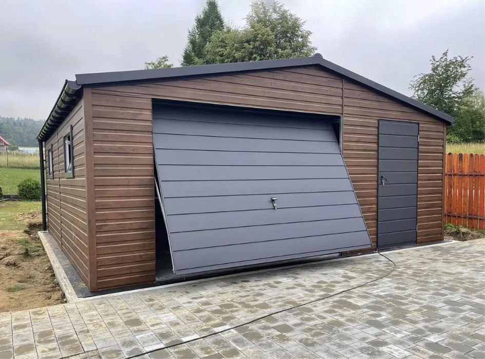 Vamd garaje auto metalice din panouri sandwich garaje izolate