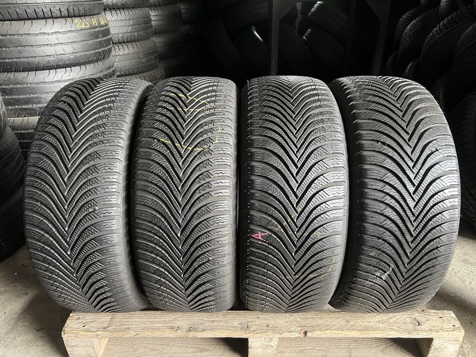 4 anvelope iarna 215/55/16 , Michelin 6.5-7.5 mm
