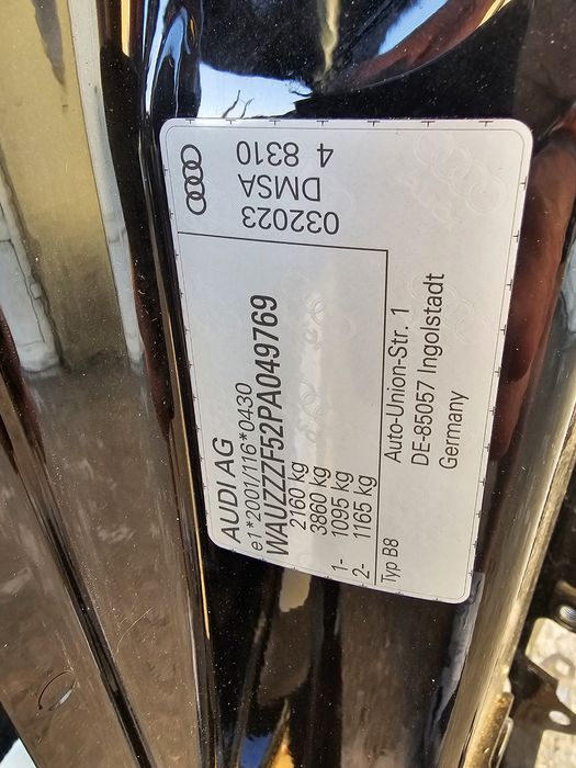 Dezmembrez Audi A5 cutie UMU, 7A ,2023 , quattro 2.0 motor DMSA hybrid