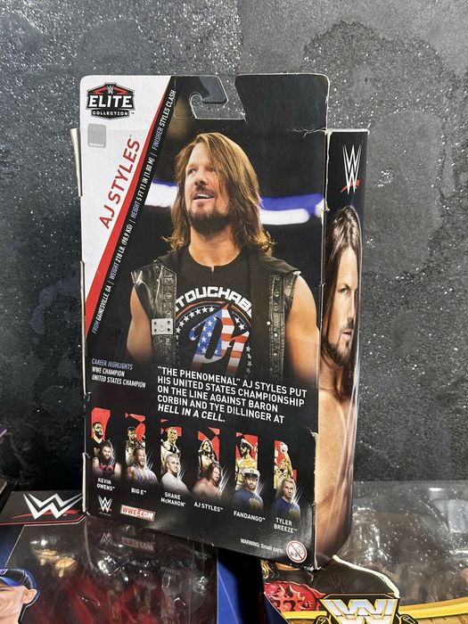 Figurina wwe elite Aj Styles noua sigilata