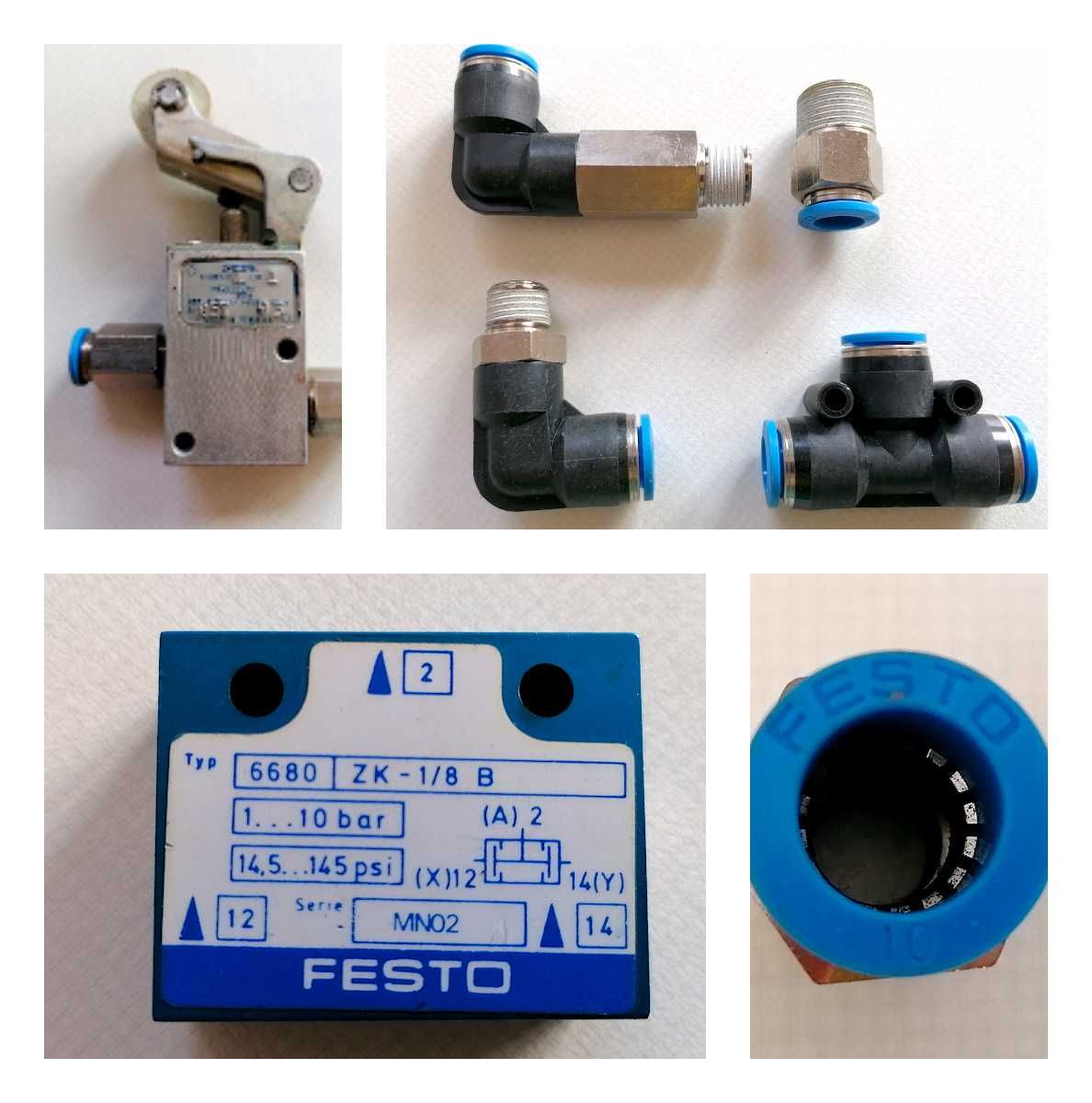 Vand fitinguri, conectori, valve pneumatice, aer comprimat FESTO