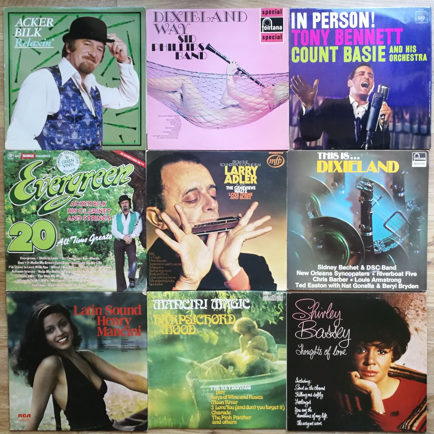 Vinil Iglesias Bee Gees Frank Sinatra Henry Mancini Boz Scaggs Lime3