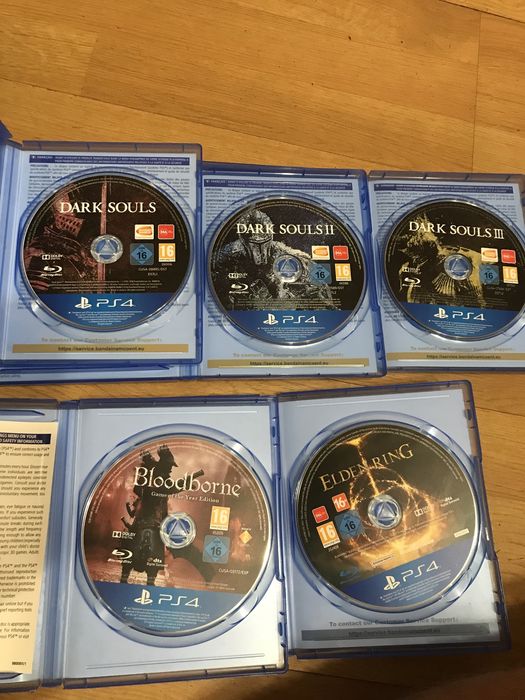 Dark Souls Trilogy / Bloodborne GOTY & Elden Ring за PS4