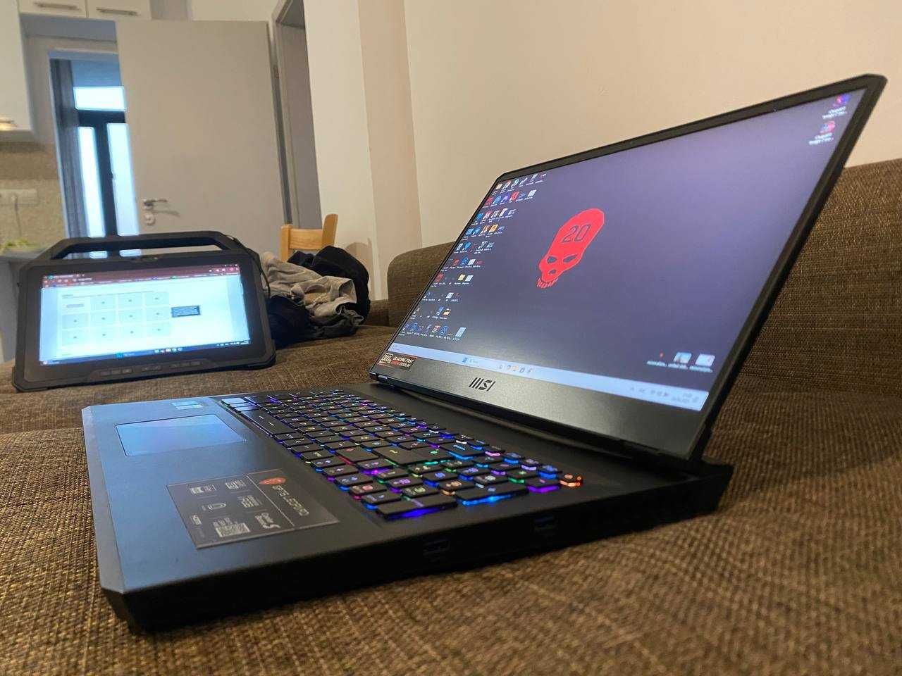 MSI GP76 leopard - i7, RTX 3070, 16 RAM + Периферия