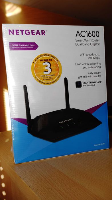 Рутер Netgear AC1600 - чисто нов