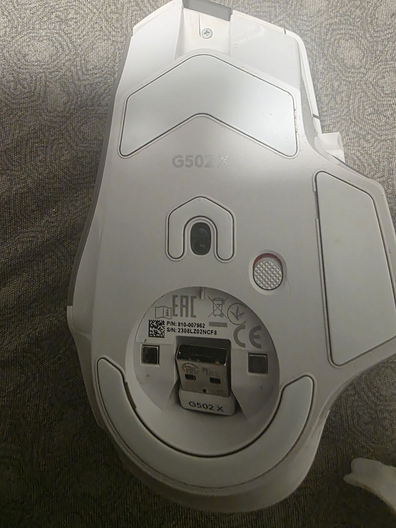 Mouse Wireless logitech g502x hero