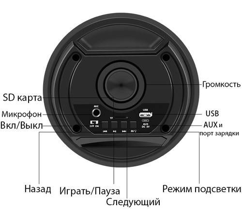 Колонка с микрофоном караоке хит