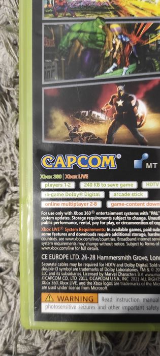 Transport CURIER 16lei Joc/jocuri Marvel VS. Capcom ultimate 3 Xbox360