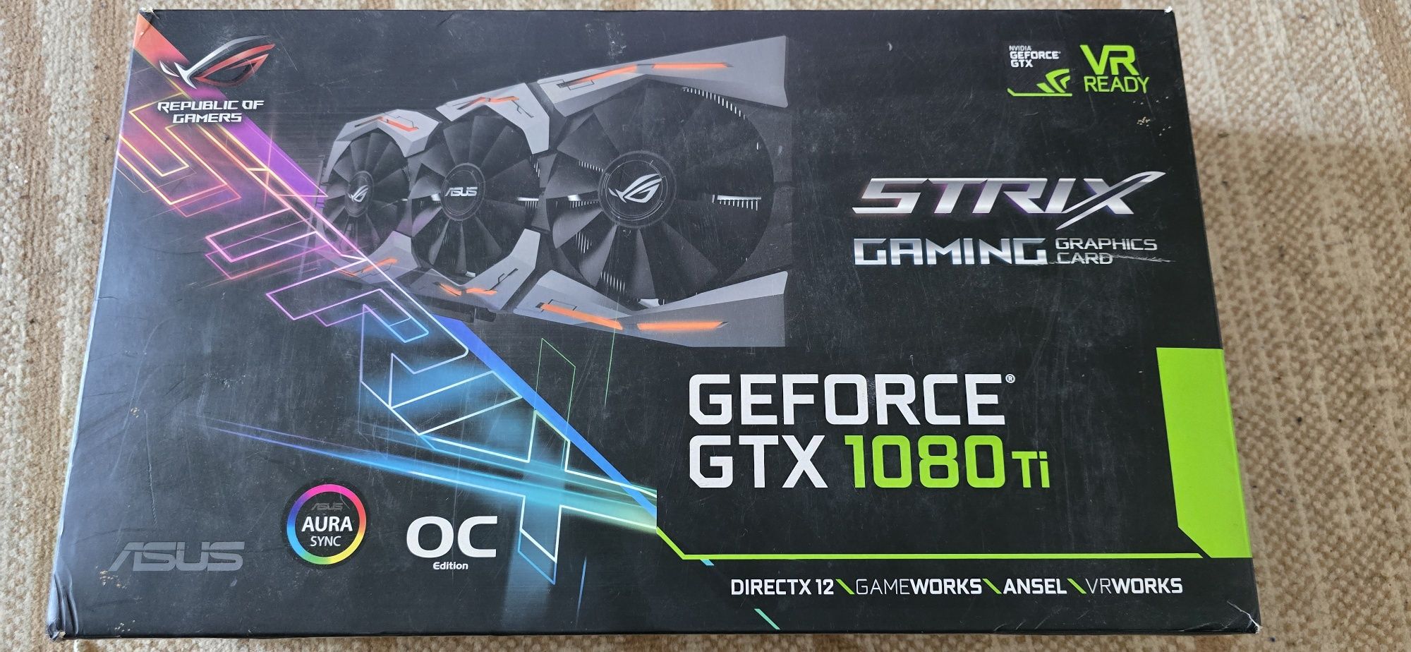 Asus Rog Strix GTX 1080TI