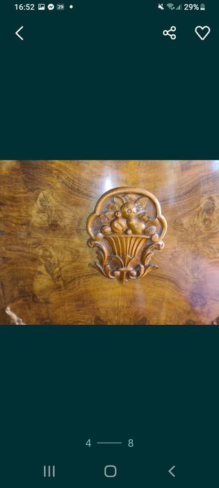 Vând mobilier unicat neobaroc vechime peste 100 ani