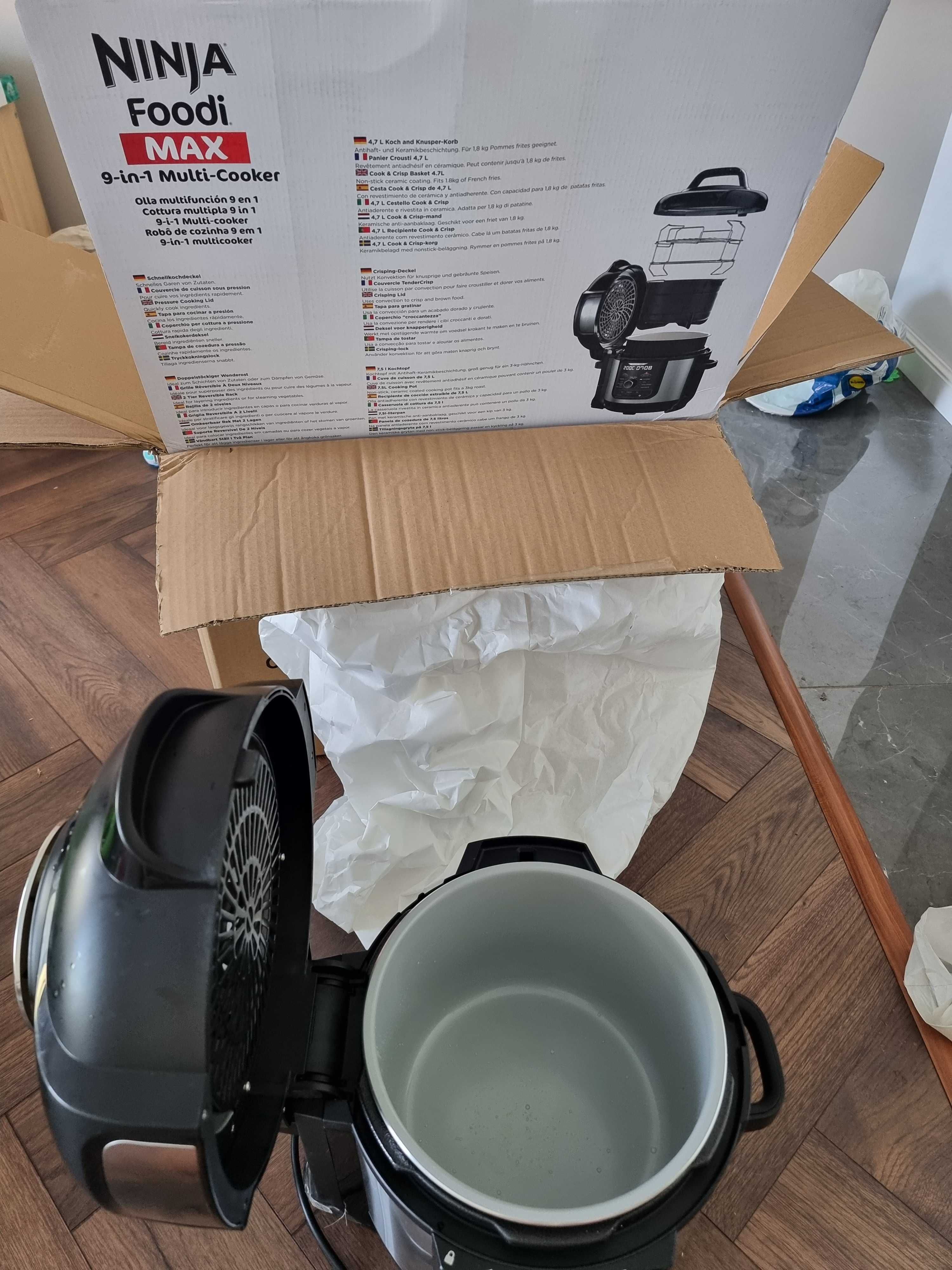 Мултикукър Ninja OP500EU, 1460W, 7.5 л, Slow Cook, 9 метода за готвене