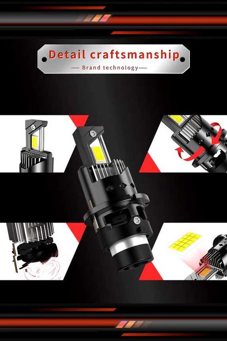 LED Крушки D2S - D series +300 %