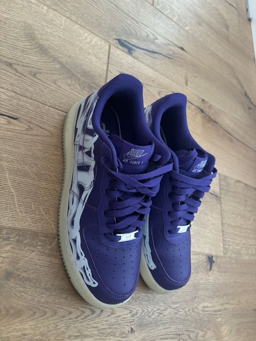 Nike Air Force 1 Low Purple Skeleton