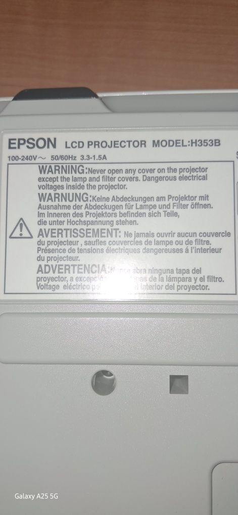 Проектор Epson h353b vga