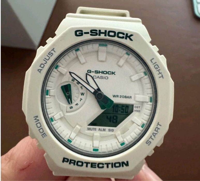 Casio G-SHOCK | GMA-S2100GA-7A | Mini G-SHOCK alb (folosit)