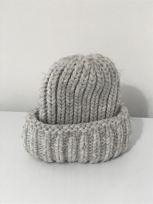 Шапка вязанная шерсть