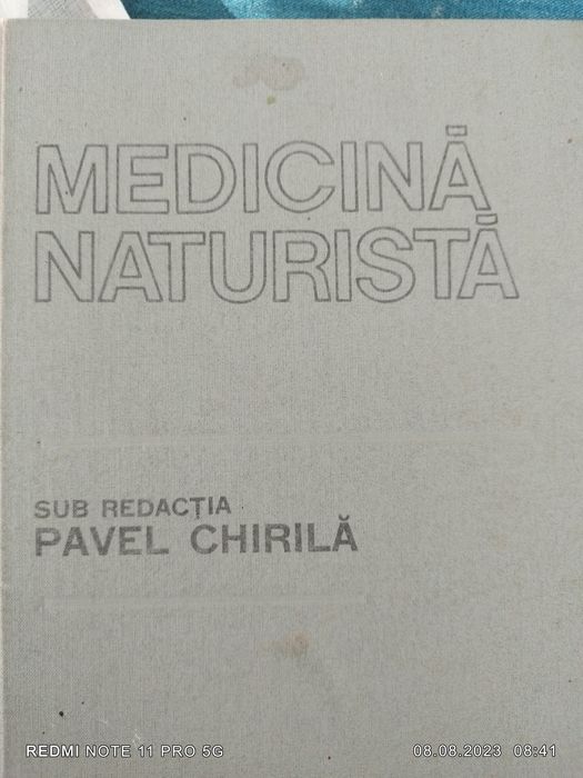 Cartea medicină naturistă