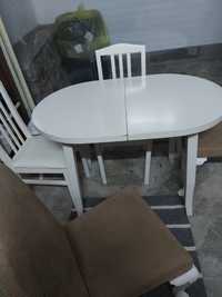 Трапезна маса и столове 100лева