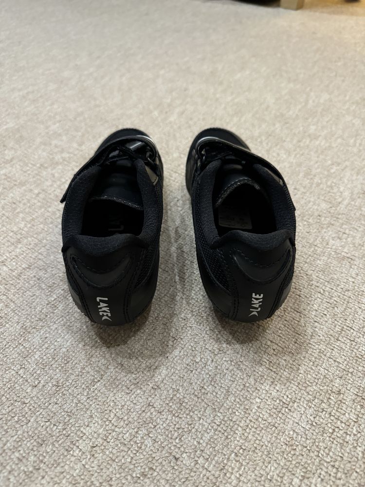 Pantofi ciclism dama Lake, marime 36, culoare neagra, NOI