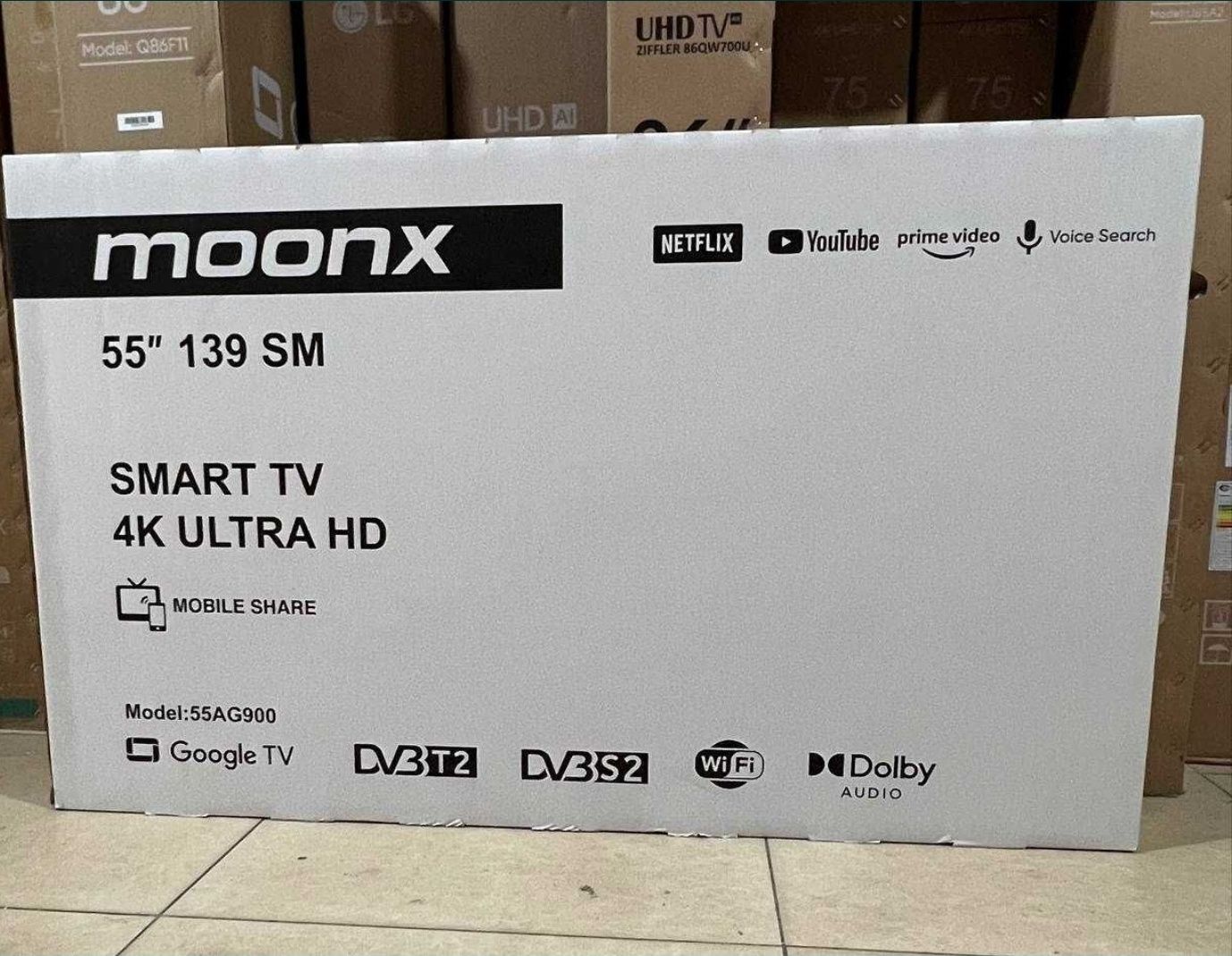 Телевизор Moonx 55AG900 4K UHD