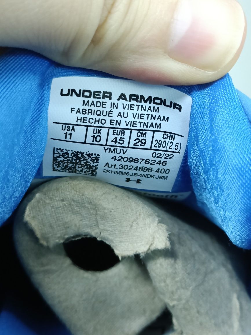 Under Armour Hovr Sonic 5 номер 45 код 12A