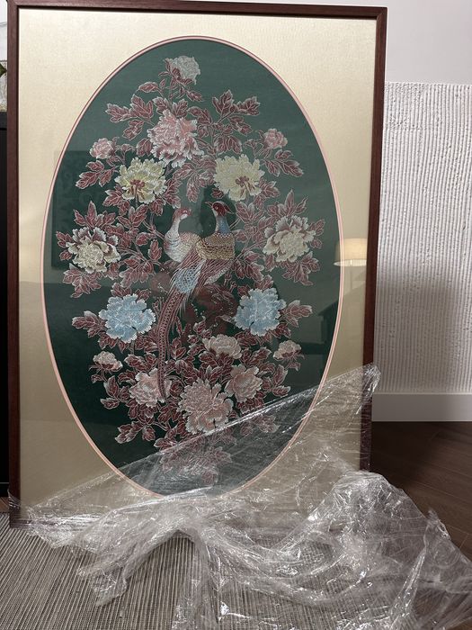 Картина габилен  вышивка винтаж