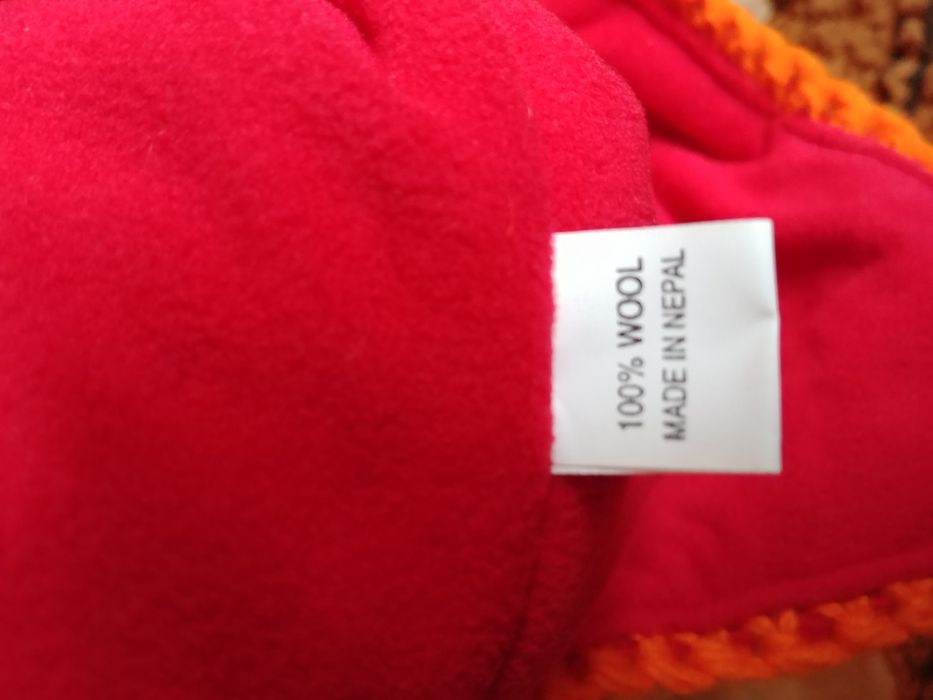 Caciula 100%lana-Nepal-Transport inclus