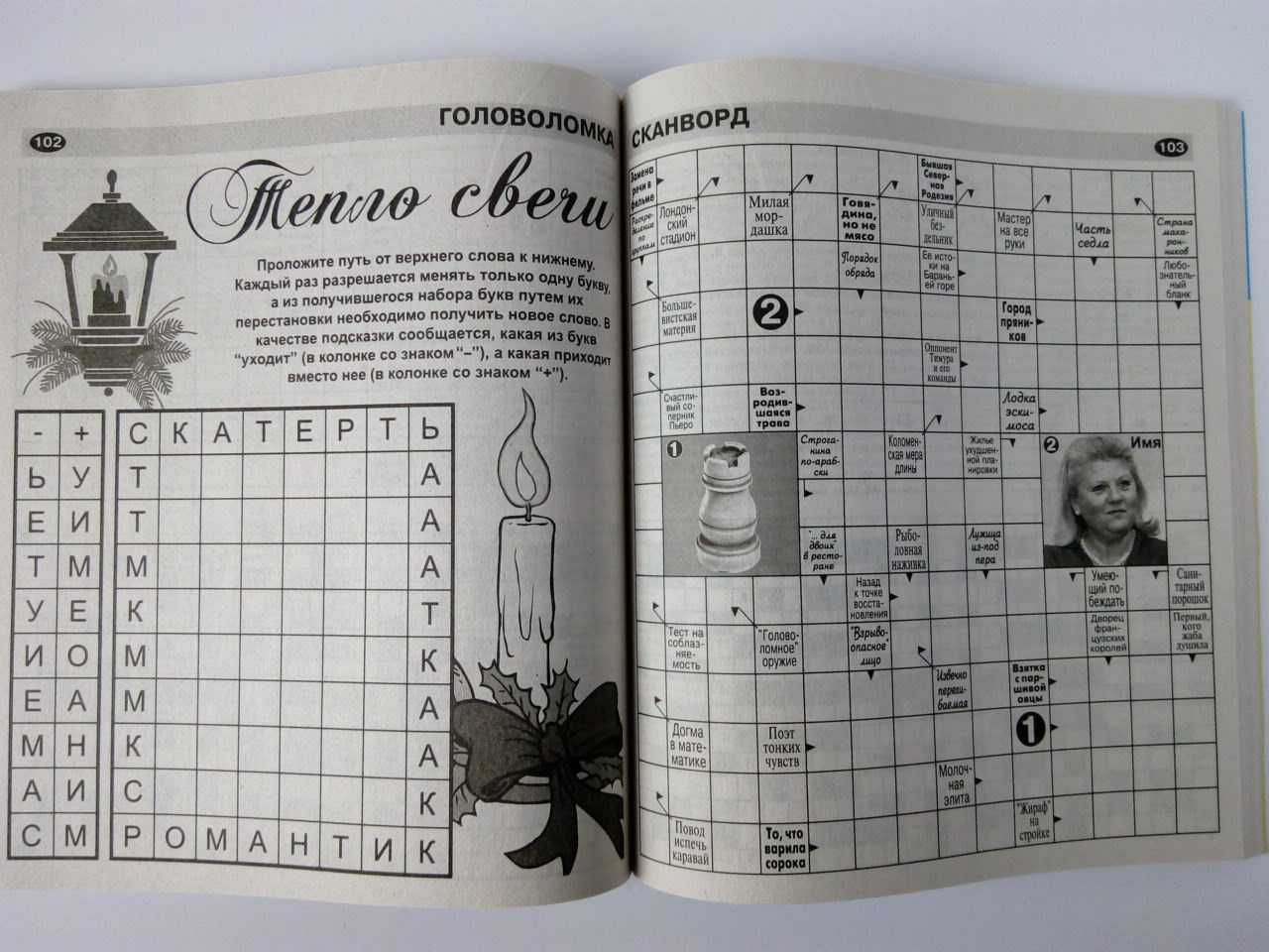 журналы 300 сканвордов Василий Иванович (Россия)