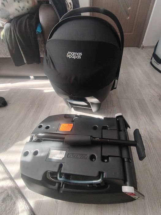 Scoica Cybex aton mamas&papas limited edition plus baza Isofix