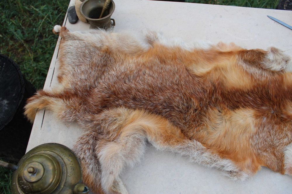 Яка / кожа на лисица