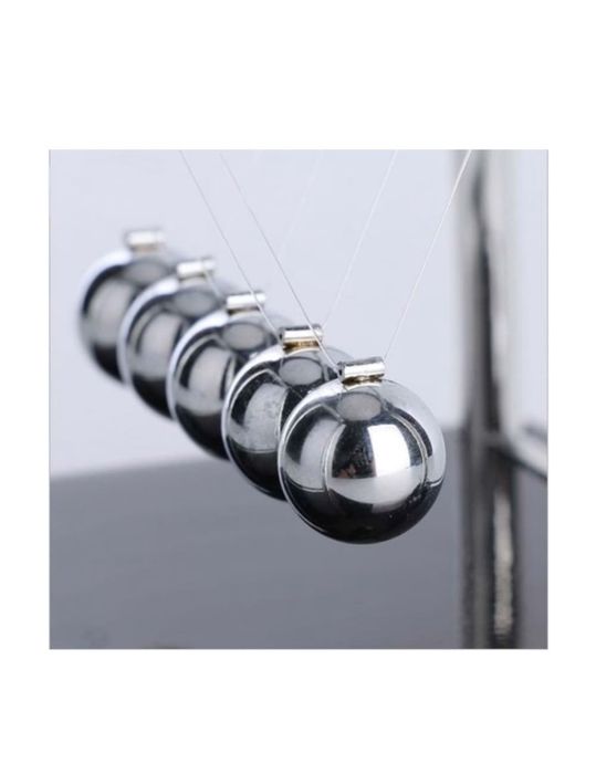 Leaganul lui Newton, bile cu magneti, Legea lui Newton