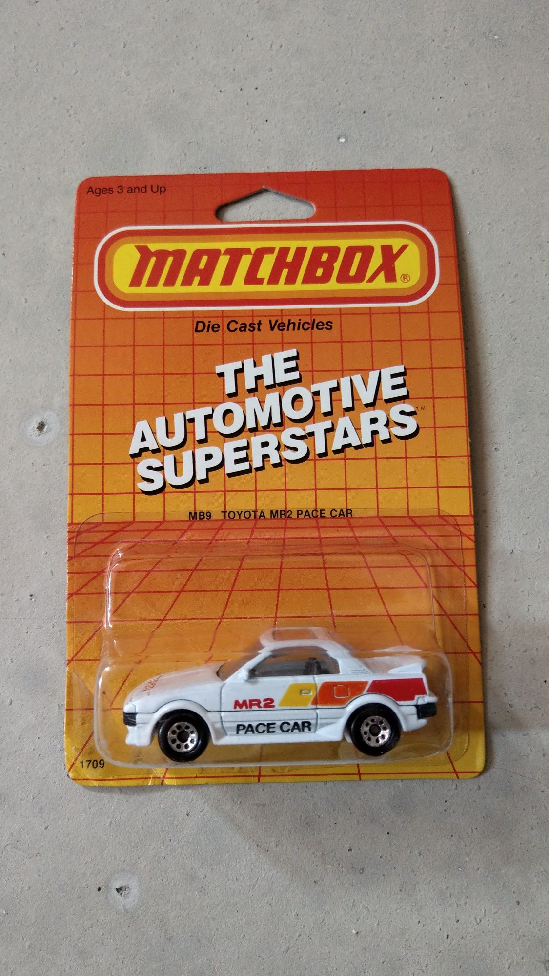 Macheta Vintage 1986 Matchbox Toyota MR2