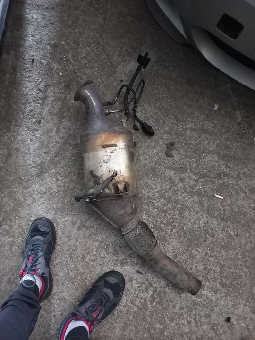 Carcasa dpf filtru de particule bmw motor n47