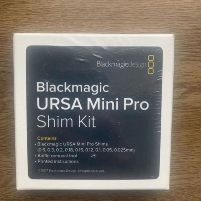 Blackmagic Ursa Mini Pro Shim Kit