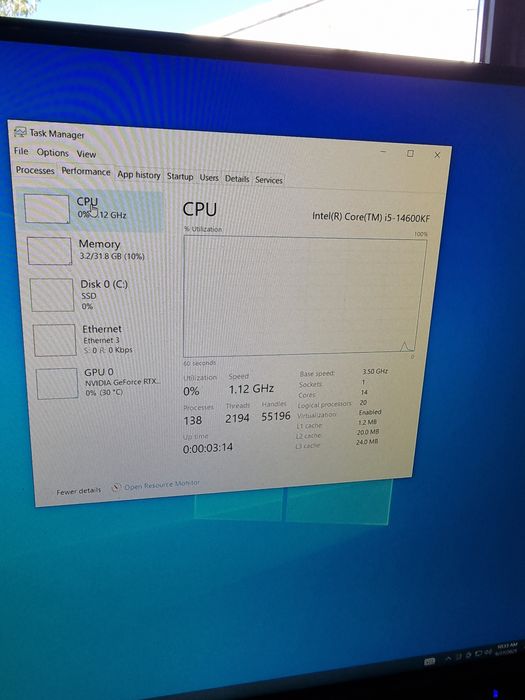 Sistem gaming i5 14600k, 32gb ddr5, ssd 1tb, rtx 5060, etc.