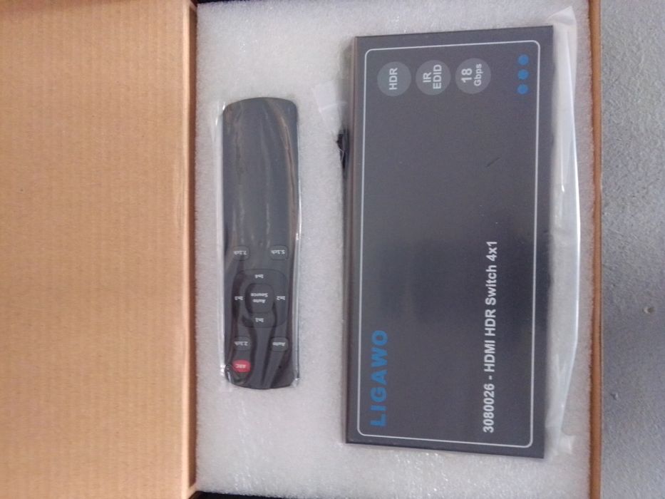 Multiplicator Hdr- Hdmi 4x1 Ligawo 3080026 18Gbps 4K 60Hz Nou