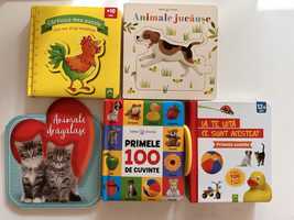 Set cărți bebe 1 an primele cuvinte puzzle