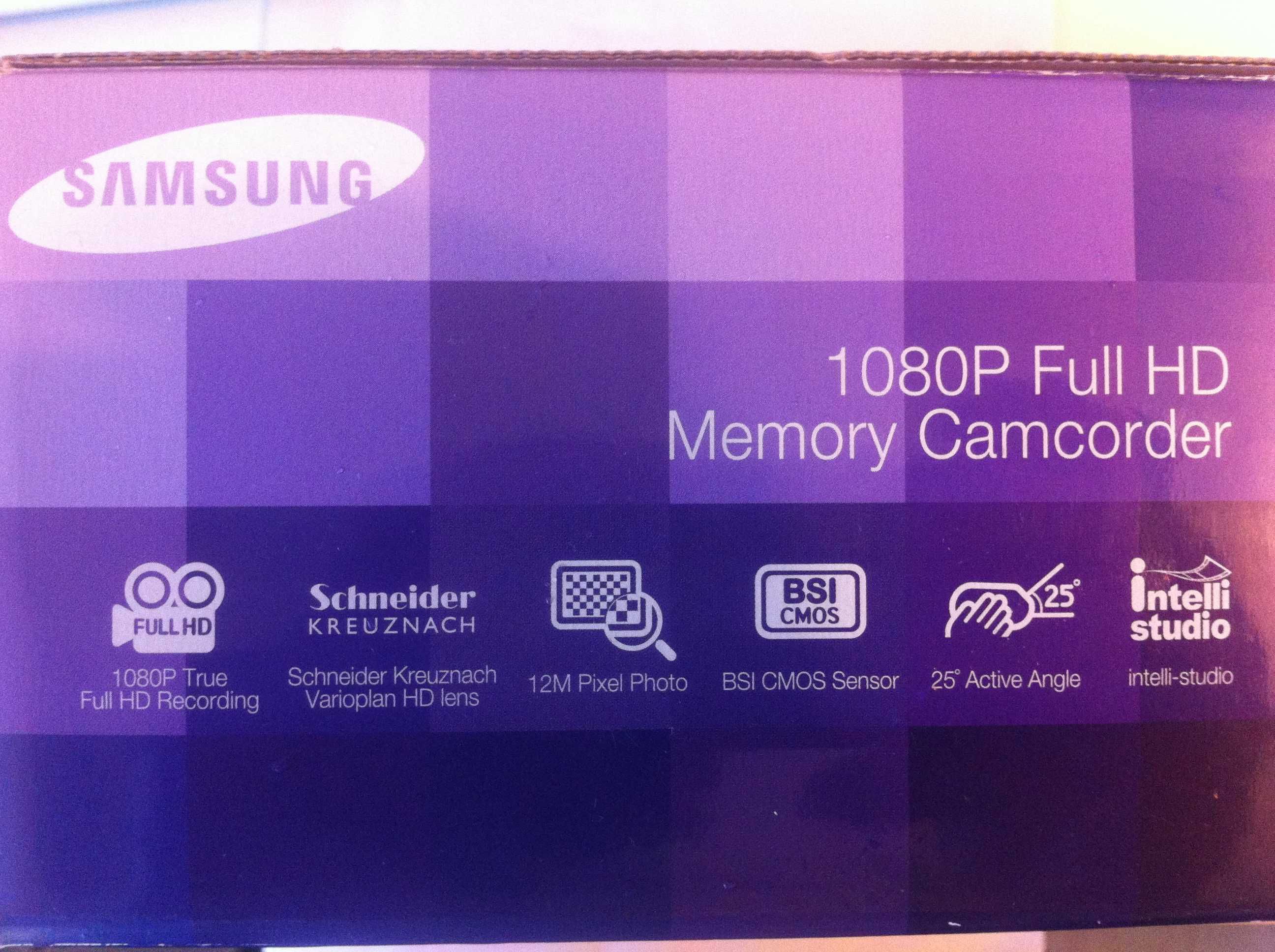 Camera video SAMSUNG 12Mp 1080HD.