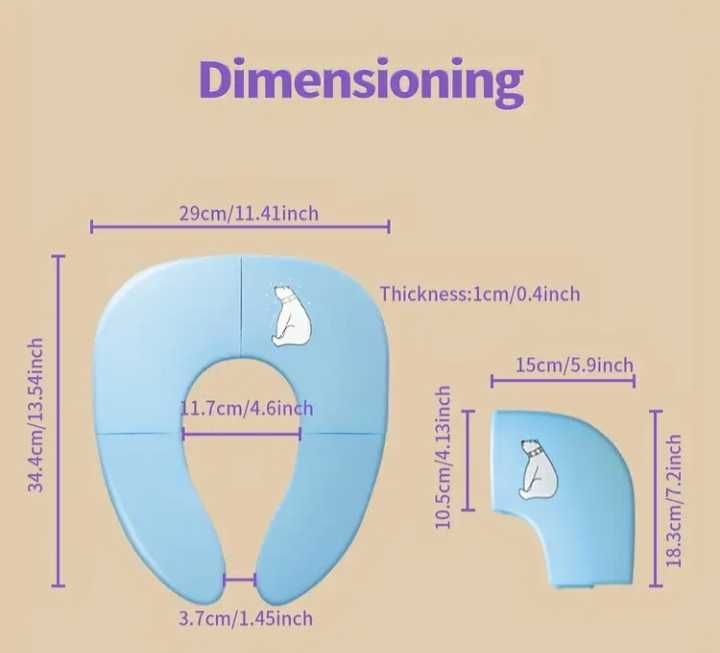 Детска тоалетна седалка