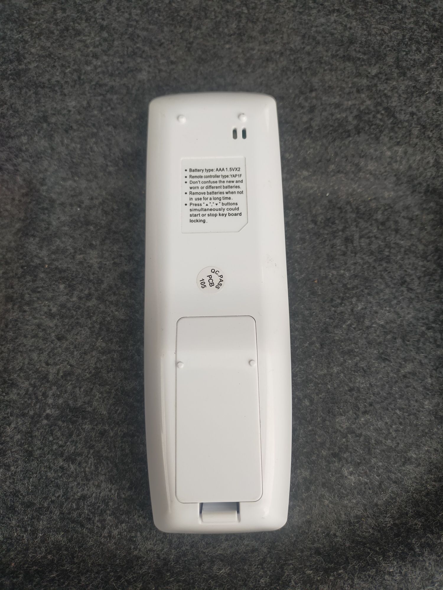 Telecomanda wireless AC GREE model YAP1F