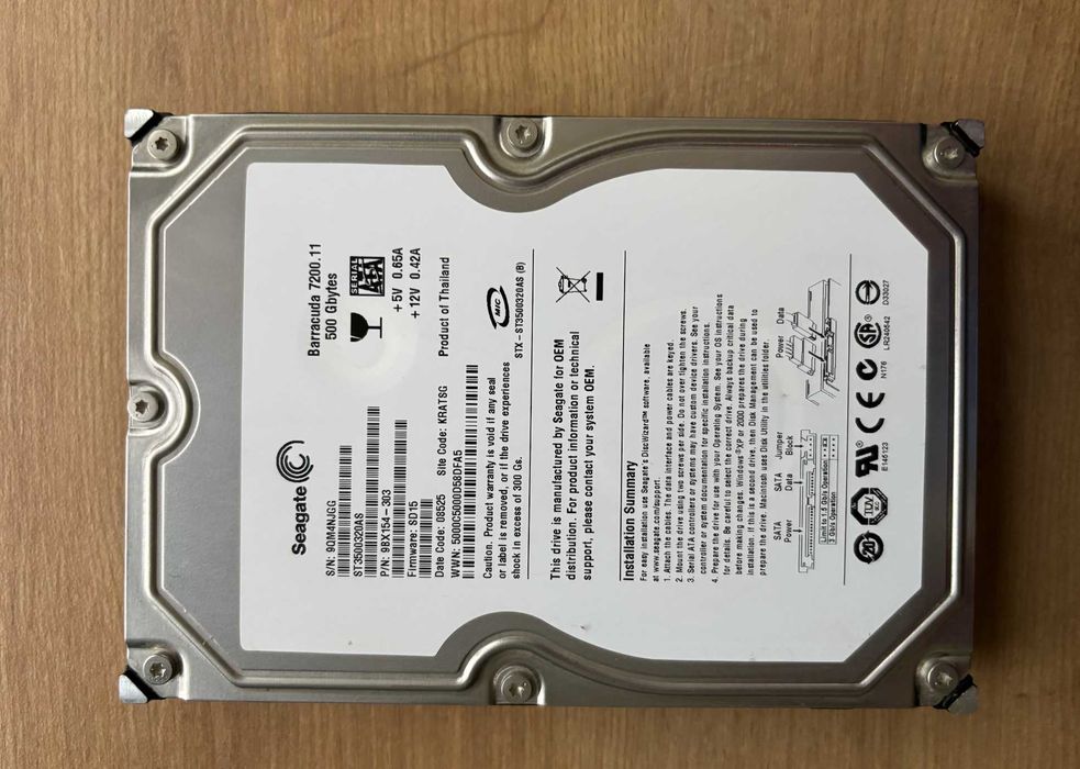 Hard Disk Seagate Barracuda 720
