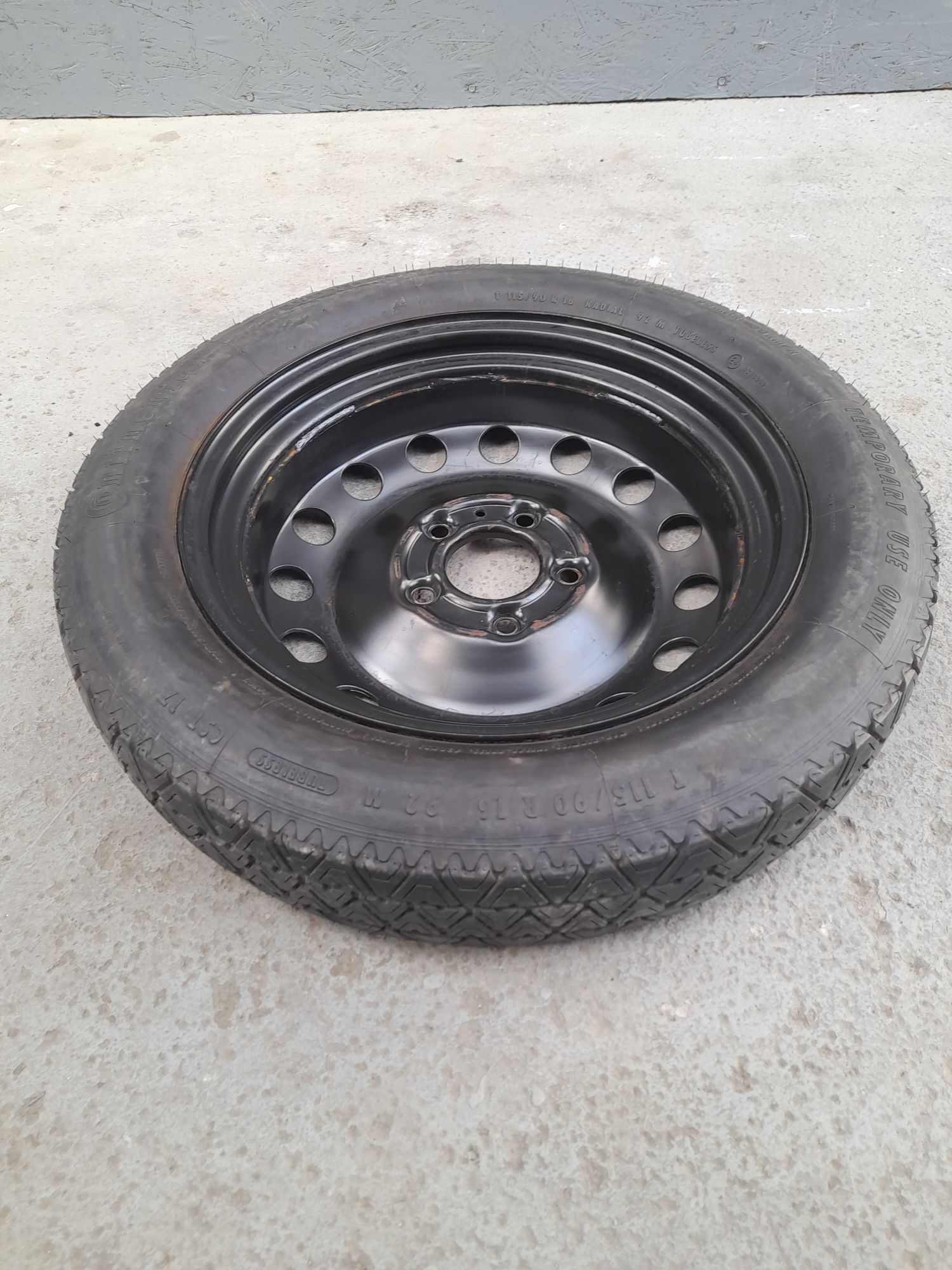 Roată Jeanta Rezerva Slim Subțire 115/90/R16 BMW E46 E90 E91 E87 E92